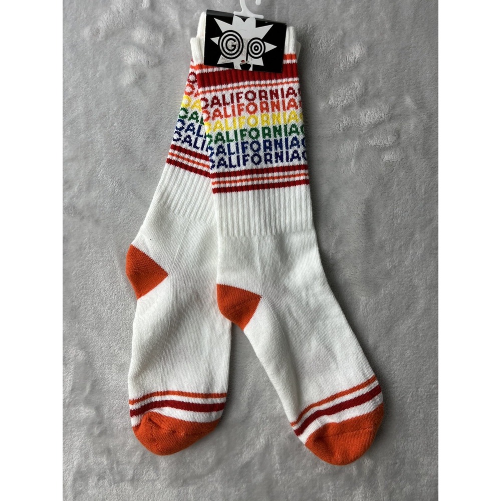 GUMBALL POODLE Unisex California Crew Socks One Size Fits Most ( Made In USA) - Picture 2 of 10